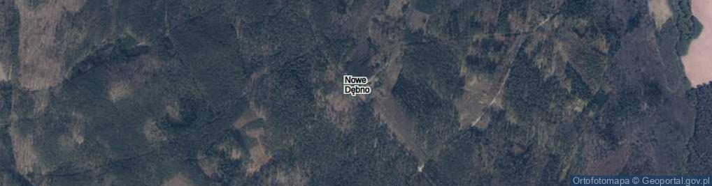 Zdjęcie satelitarne Nowe Dębno ul.
